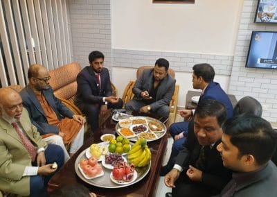 CEO Golam Maula With Food