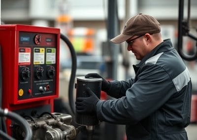 Diesel pump mechanic