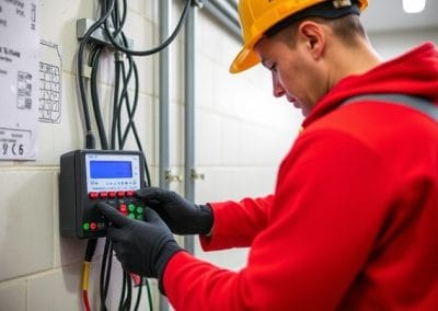 Training and testing Electricians.